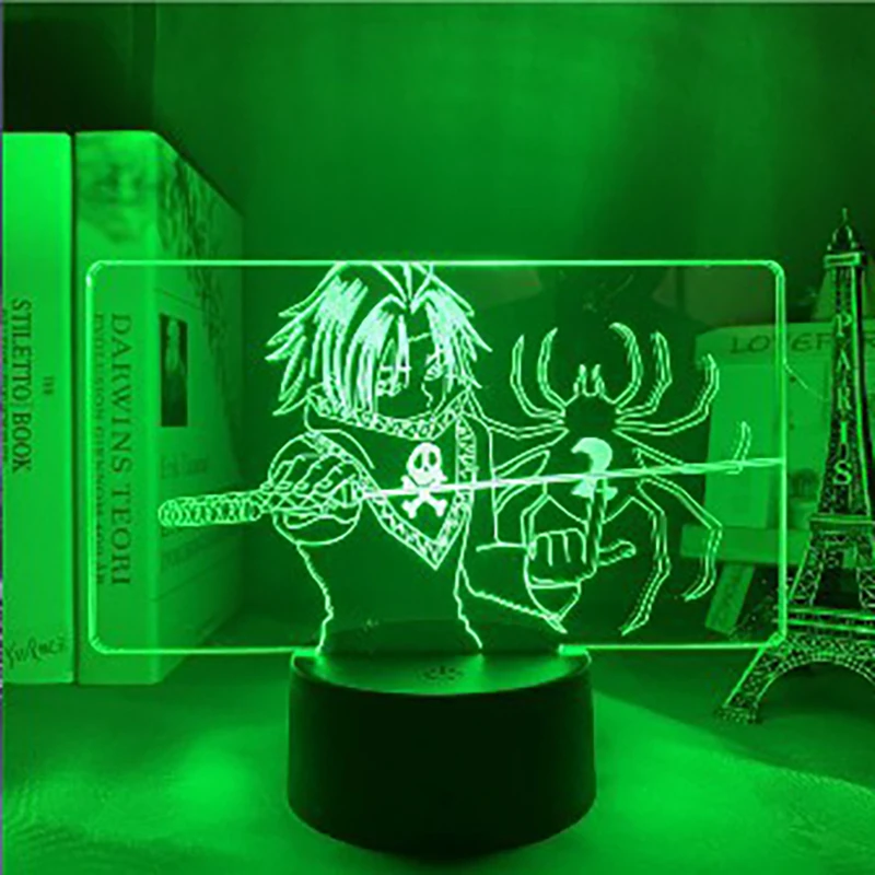 

HUNTER HUNTER Cosplay Lighting Led Night Light USB Interface Set The Stage Anime Adult COS Accessories Christmas Halloween Gift