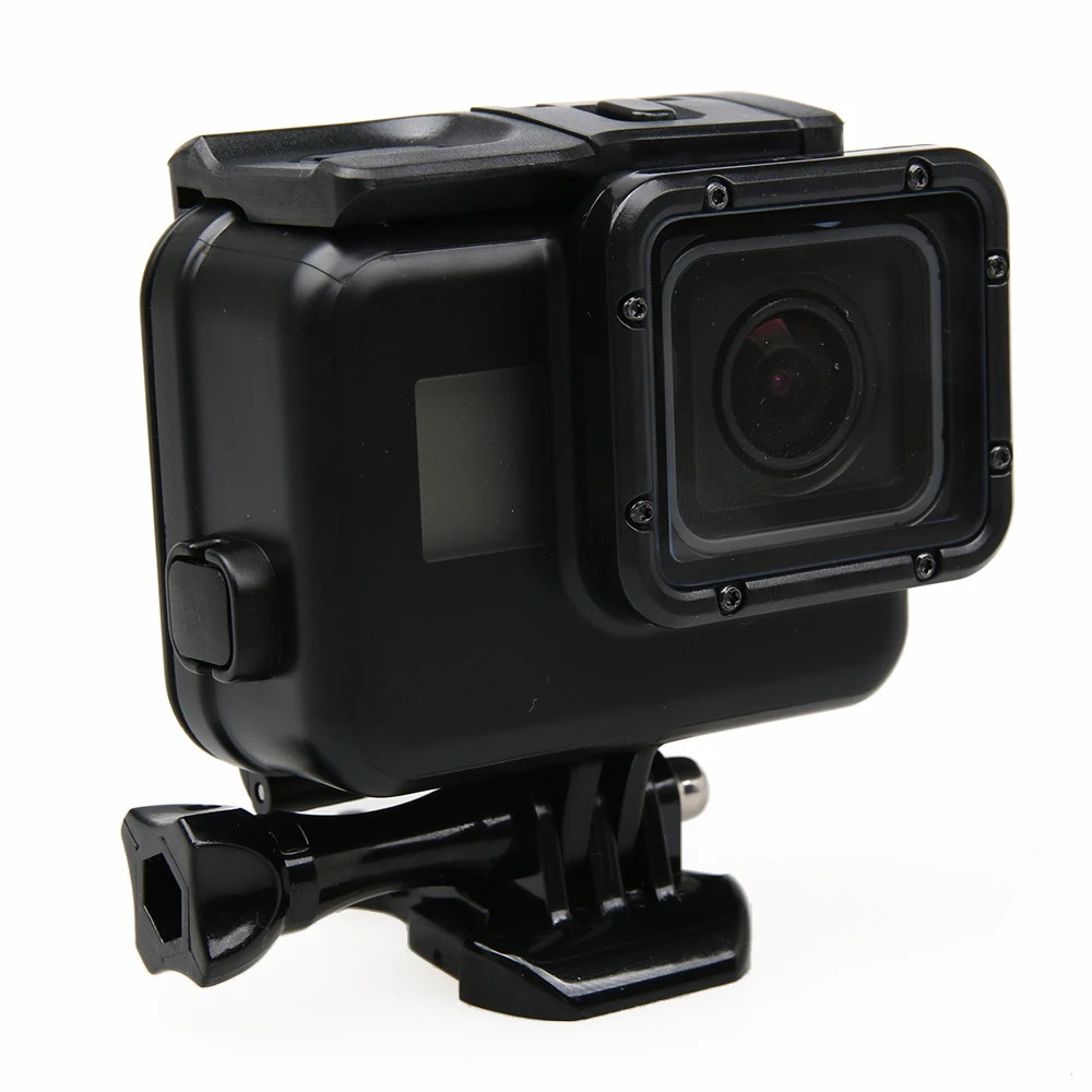 Подводный водонепроницаемый чехол для GoPro Hero 6 5 7 черный защитный дайвинга с