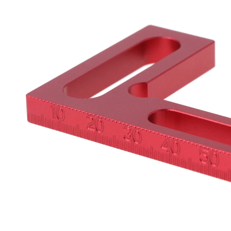 

100mm Aluminium Alloy Right Angle Precision Measuring Ruler Mini Clamping Square