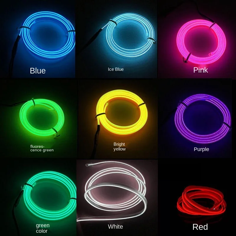 Светодиодные ленты автомобильные аксессуары Подсветка салона окружающей среды