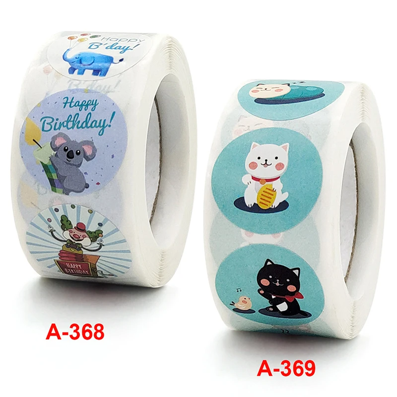 

Детская Наклейка с мультяшными животными, 500 листов