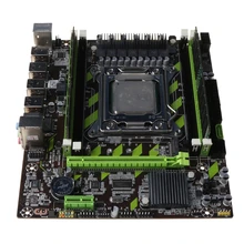 X79G Motherboard LGA 2011 DDR3 Mainboard with M.2 Interface E5 2620 CPU 2x4G Memory Card for In-tel Xeon E5 Core I7 CPUs Hot