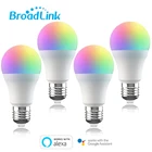 Broadlink LB27 R1 умный WiFi светильник E27 10 Вт RGB Светодиодная лампа для умного дома совместима с Alexa Google Assistant IFTTT