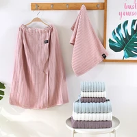 140cm womens fashion sling bath towel quick drying night gown lovely bow travel hair fast super absorbent accessories