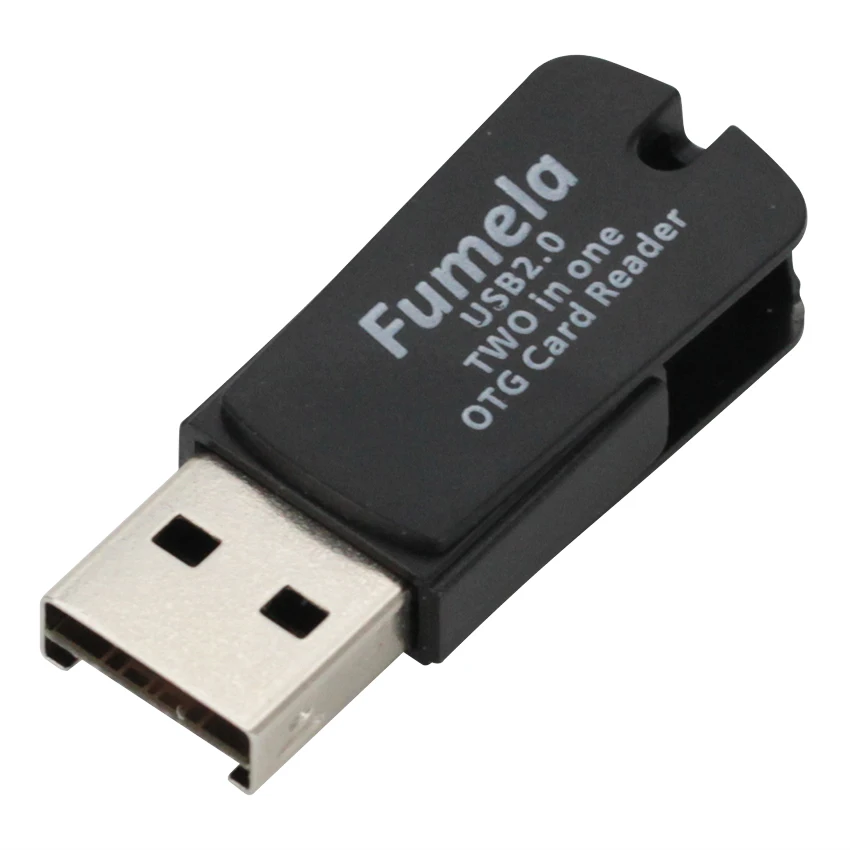 2-в-1 Micro USB 2 0 OTG адаптер + SD TF кардридер для Android телефонов внешний портативный