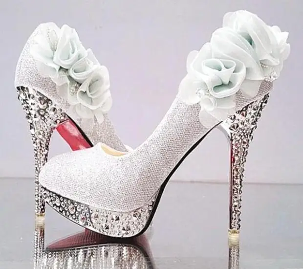 Туфли-лодочки женские на высоком каблуке свадебные вечерние туфли золотого