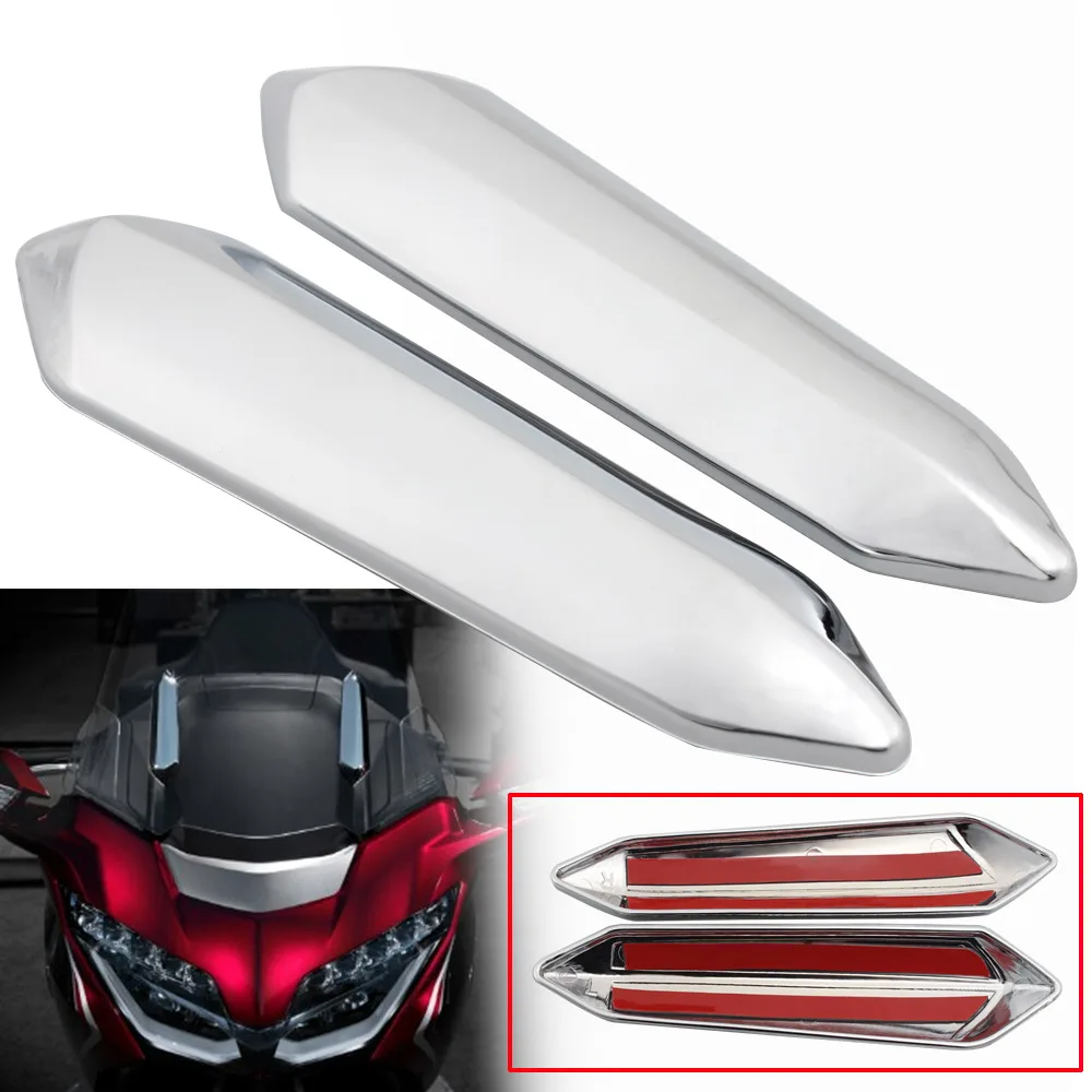 Хромированные чехлы на лобовое стекло Декоративные Чехлы для Honda Goldwing GL1800 2018 2019