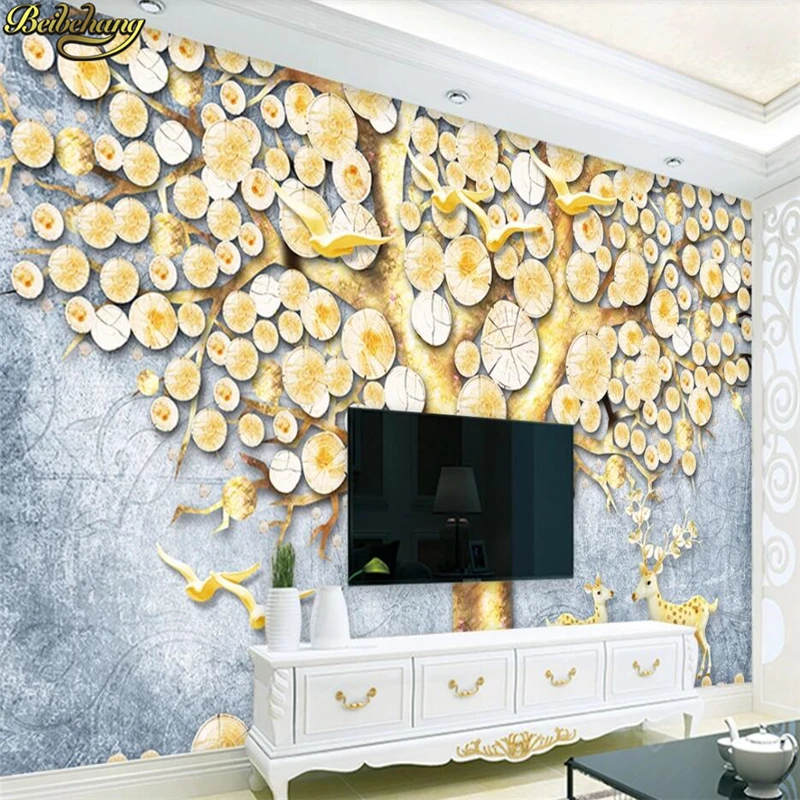 3d обои на заказ современные минималистичные креативные трехмерные Фортуны