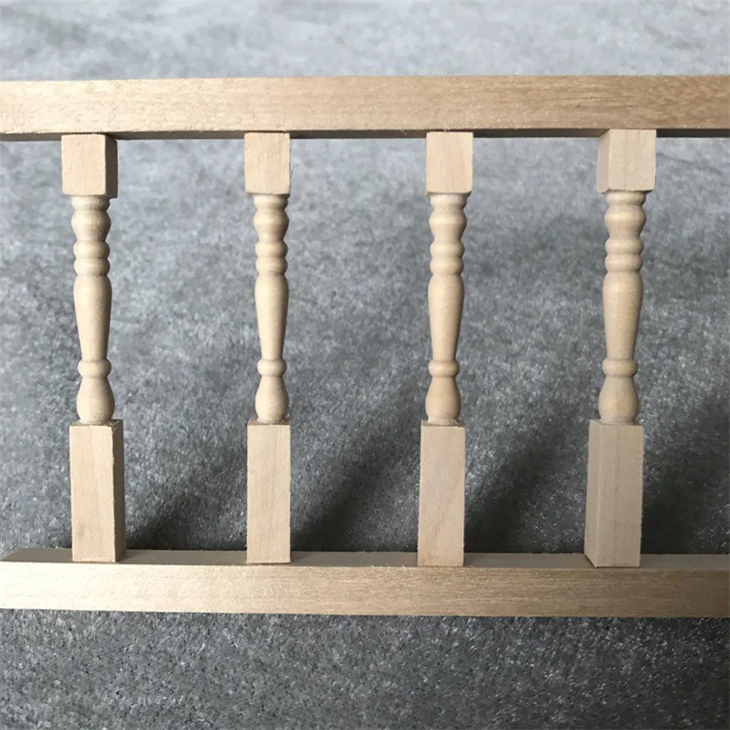 1/12 кукольный домик Миниатюрные аксессуары Мини Деревянный миниатюрный забор