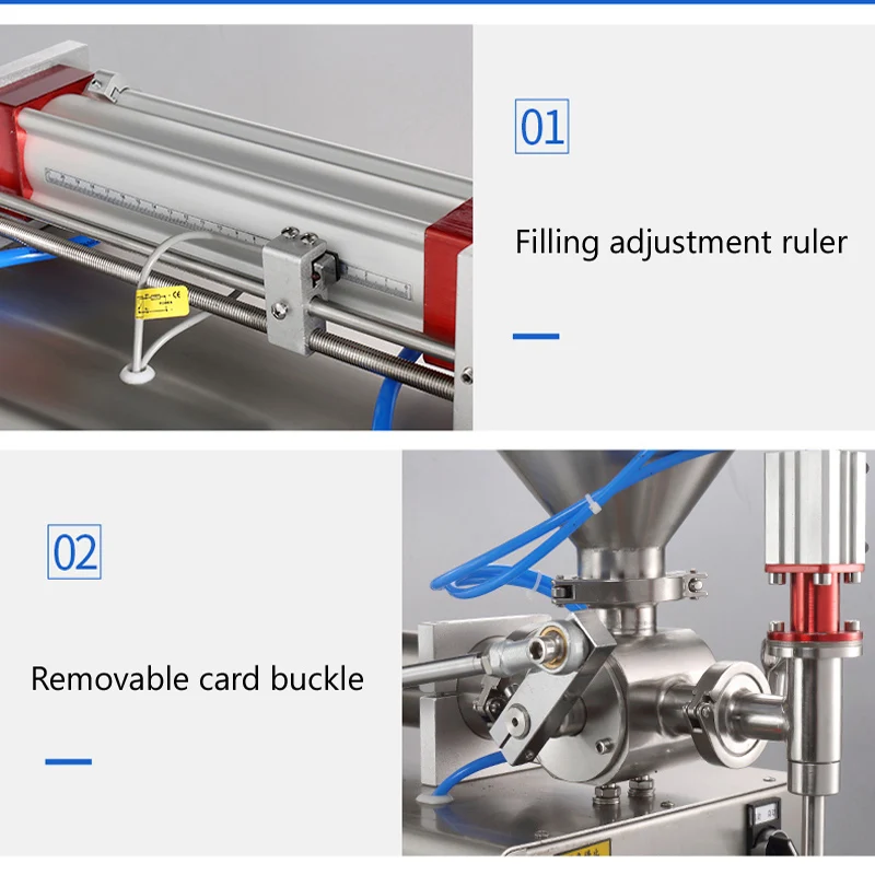 Разливочная машина для пасты многофункциональная взвешивания томатного соуса