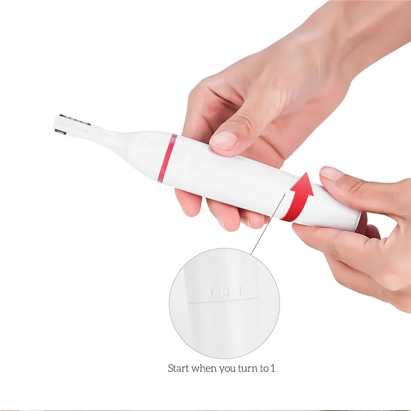 5 в 1 Электрический триммер для бровей Женская бритва без боли женский эпилятор