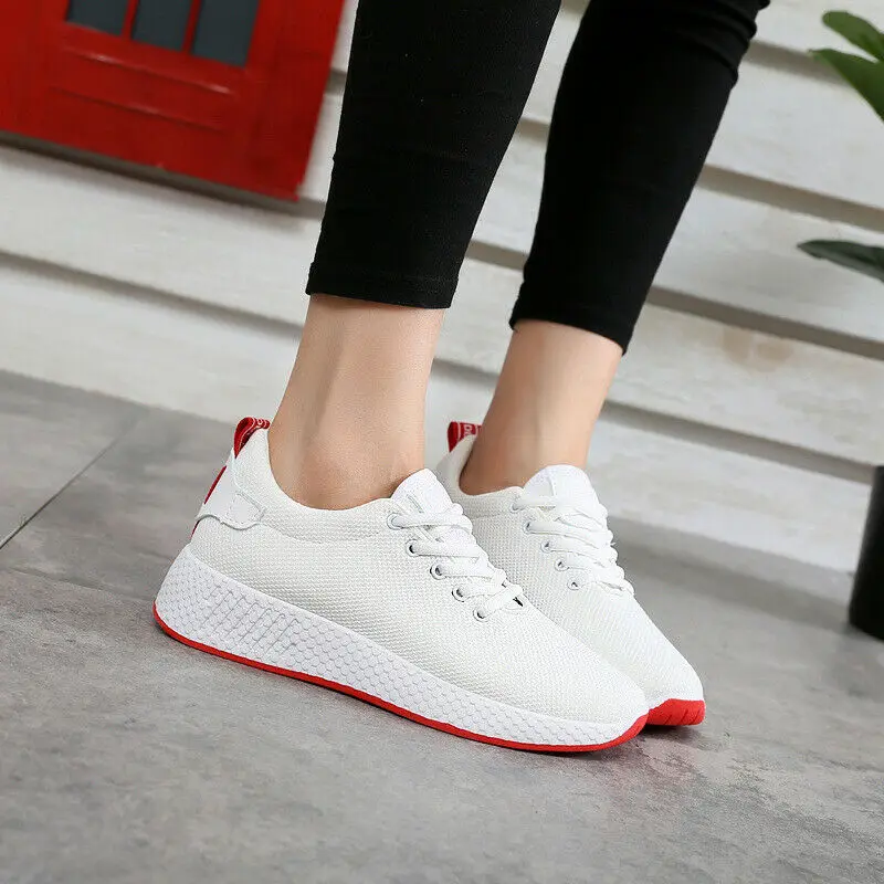 

Women Running Shoes Athletic Casual Sneakers Sport Tennis Walking Gym Flat shoes