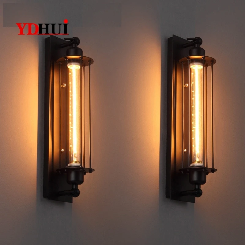 Современные промышленные стиль дизайн черного листового железа настенный