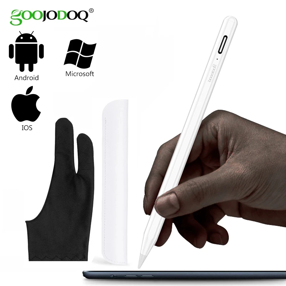 Для Apple Pencil 1 2 стилус Touch iPad Pro Air 3 Mini 4 для Samsung Huawei Tablet iOS/Android мобильный телефон |