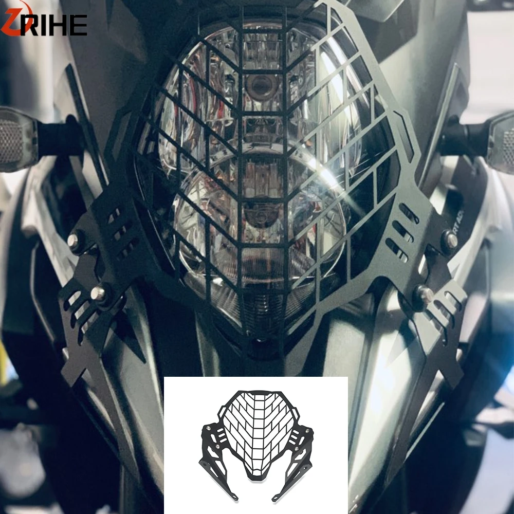 

Motorcycle Headlight Protector dl650 v storm 2021 Grille Guard Light Lamp Cover FOR SUZUKI DL650 V-Storm 650 2017 2018 2019 2020
