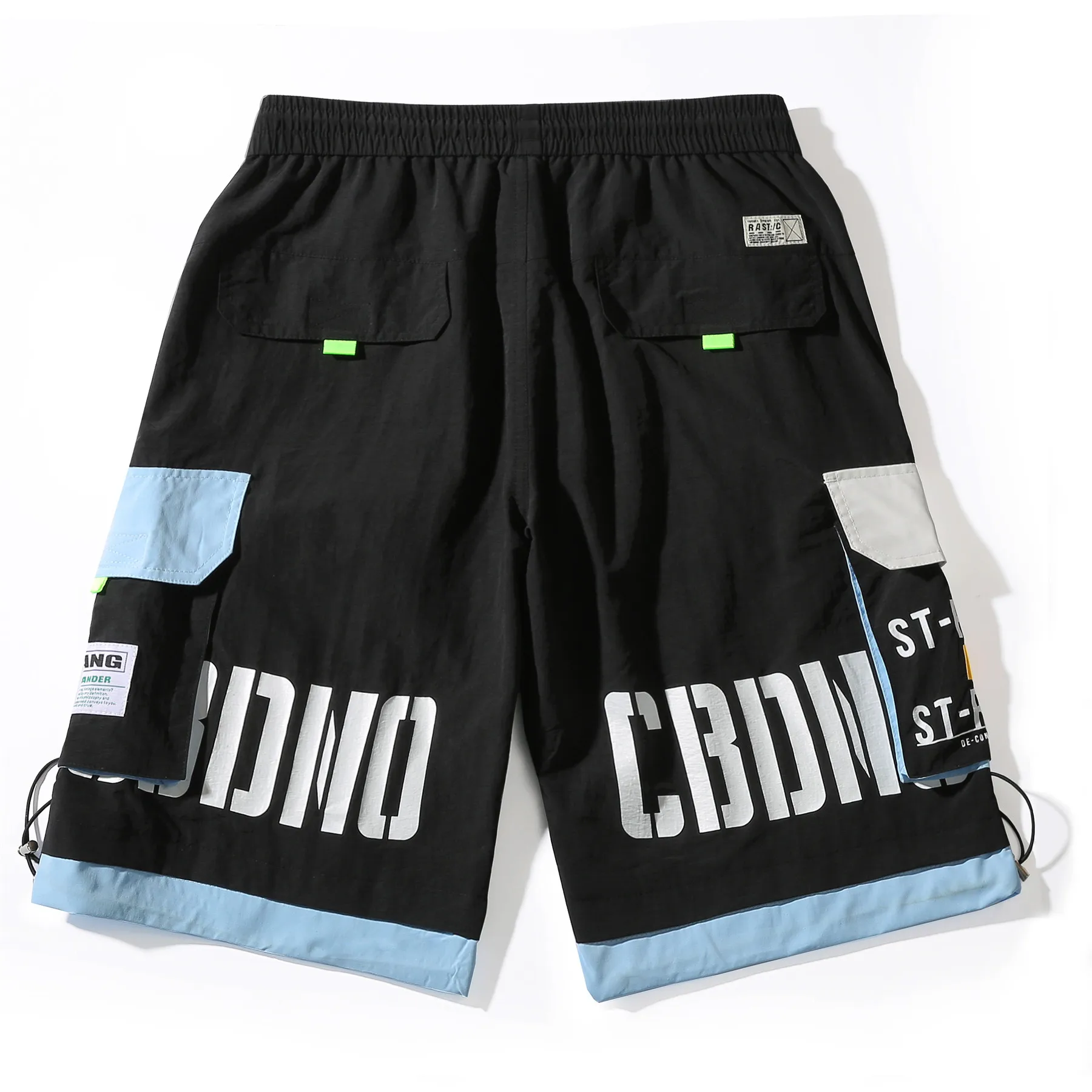 GOESRESTA летние мужские шорты модные свободные с большим карманом Модные уличные