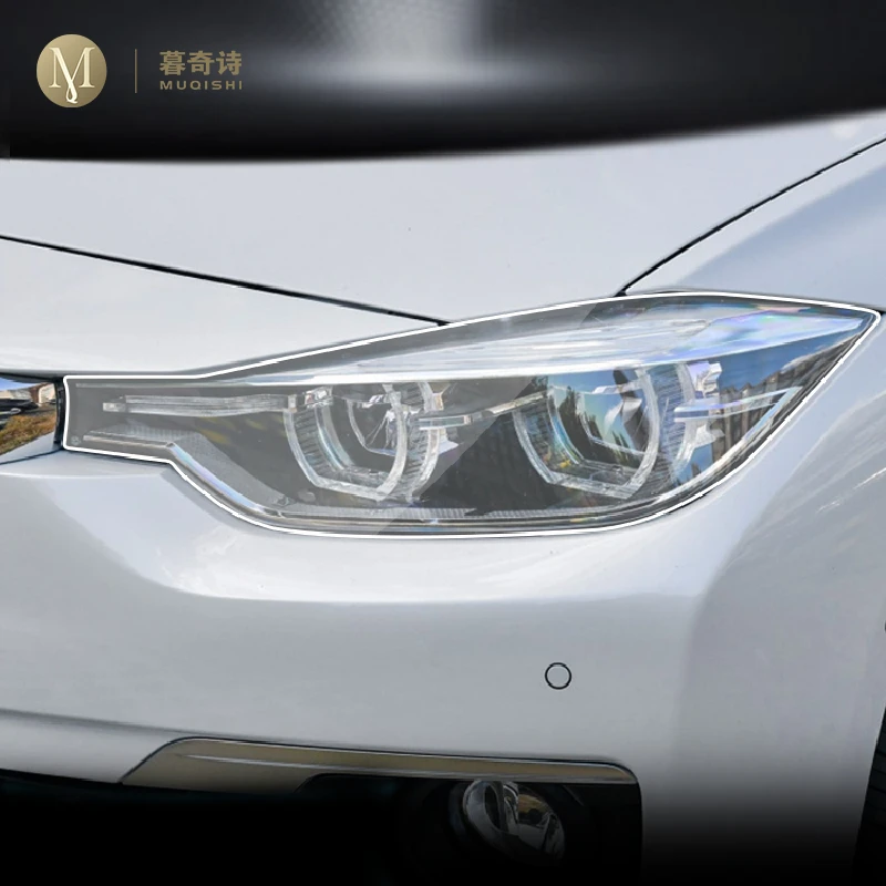 

Car Exterior Headlight Anti-scratch TPU Protective film Anti-scratch Repair film Accessories For BMW F30 F31 Series 3 2013-2018
