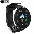 GTWIN Bluetooth Смарт-часы для мужчин кровяное давление круглые умные часы для женщин Смарт-Браслет Водонепроницаемый спортивный трекер для Android IOS