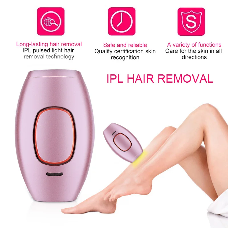 IPL Hair Removal Skin Care Home Hold Depilatory Laser Mini Epilator Permanent System Shot Light Pulses Whole Body  Remover enlarge