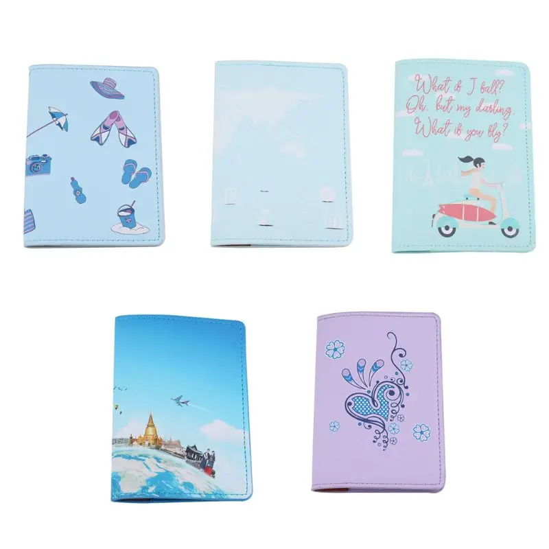 Многофункциональный дорожный Держатель для паспорта и карты защитный чехол