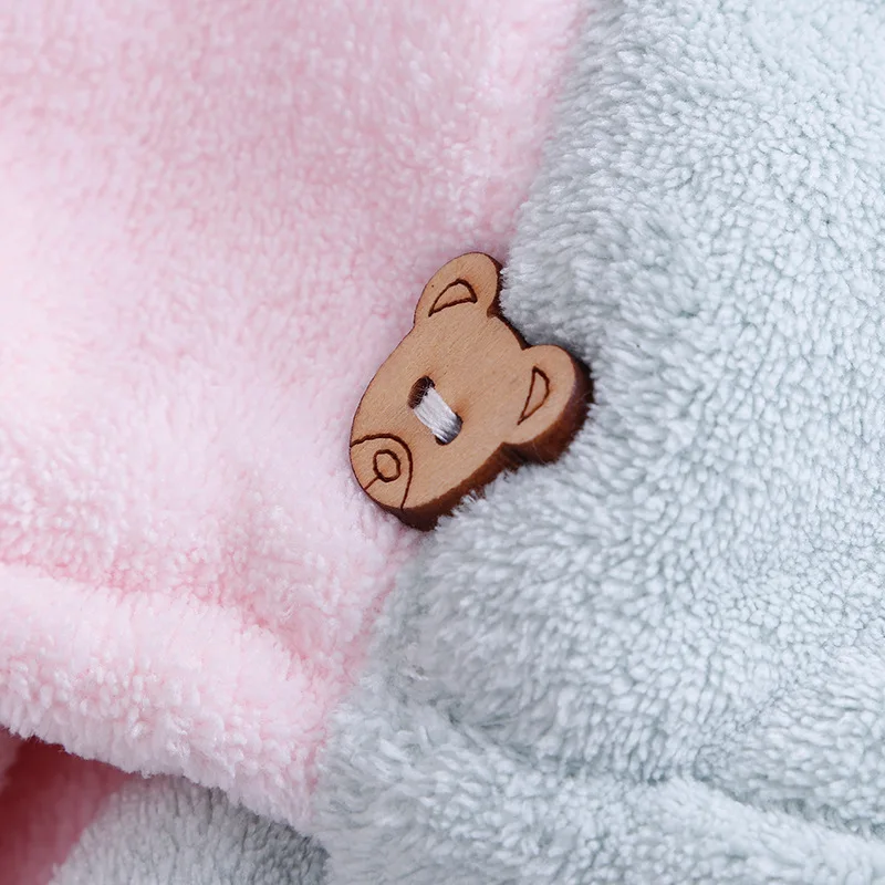 Быстросохнущее полотенце для волос волшебное из микрофибры быстросохнущее