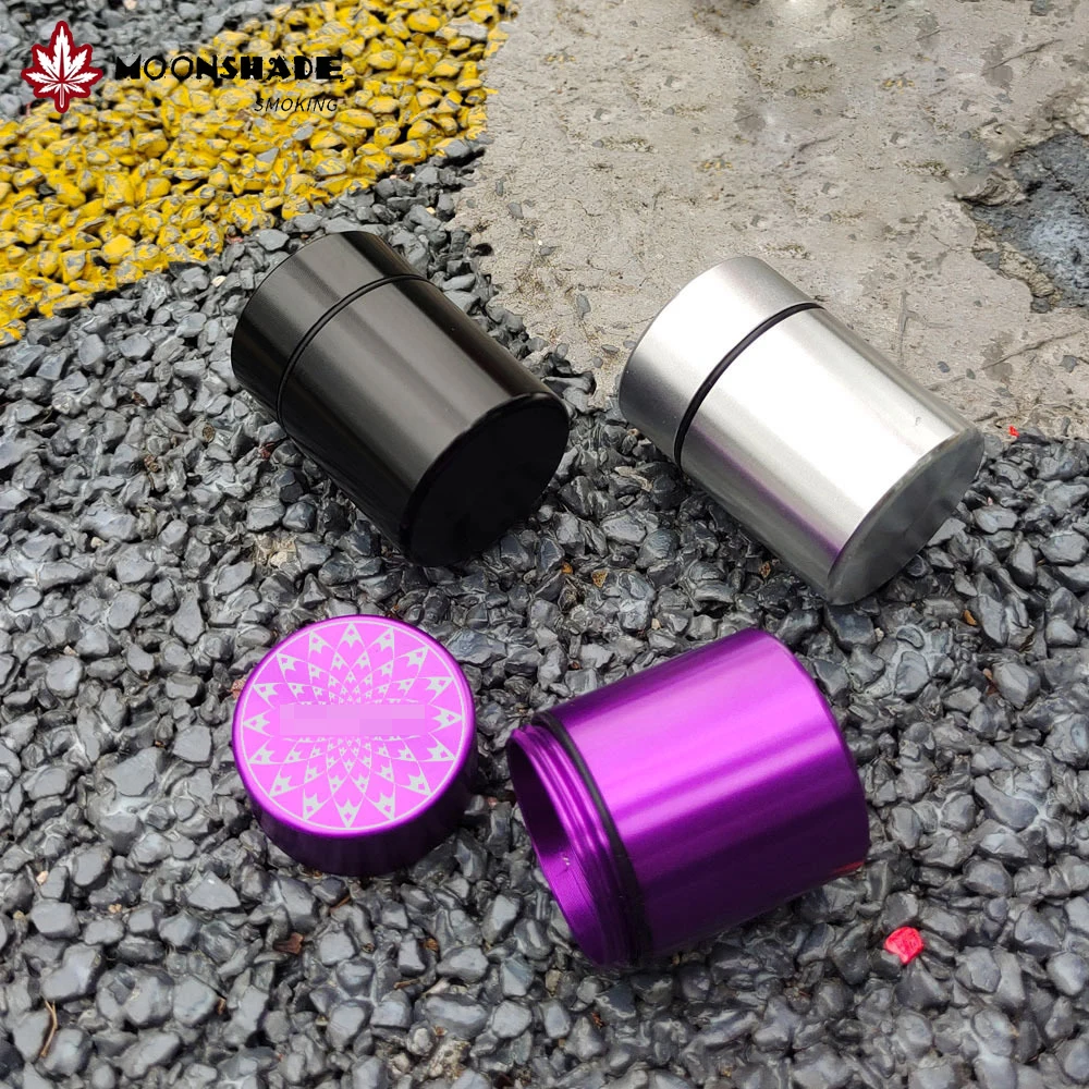 MOONSHADE Portable Storage Container Multi-purpose Vacuum Seal Aluminum Sealed Storage Tank Tobacco Storage Accessories Gifts
