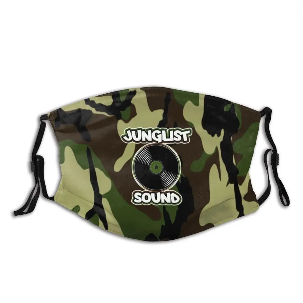 Маска для лица Junglist Sound-Camo взрослых и детей самостоятельной сборки джунглей Dnb