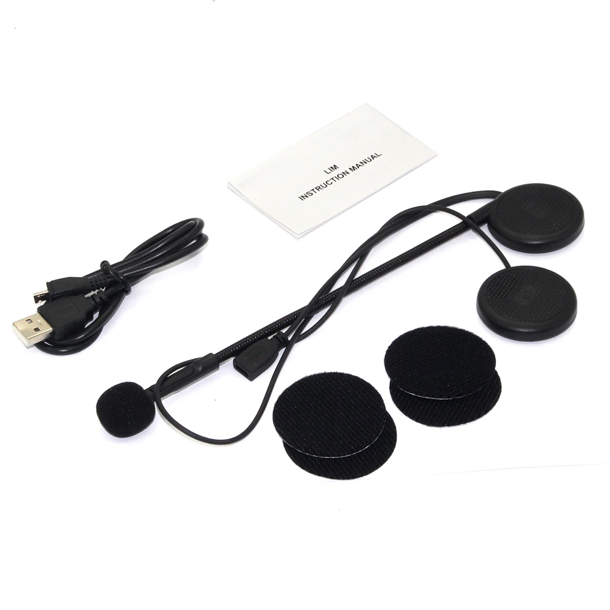 Мотоциклетный беспроводной BT шлем наушники Мотоцикл гарнитура со встроенным