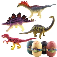 1box20pcs 3d dino puzzle egg toys simulation dinosaur model building for children dinosaurs party educational kids gift toys