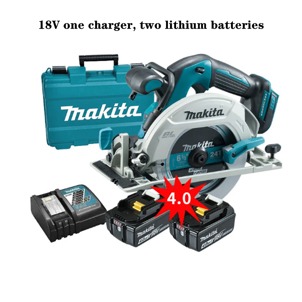 Бесщеточная циркулярная пила с литиевой батареей ручная машина для