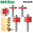 Фреза по дереву, с хвостовиком 8 мм, 1 шт.