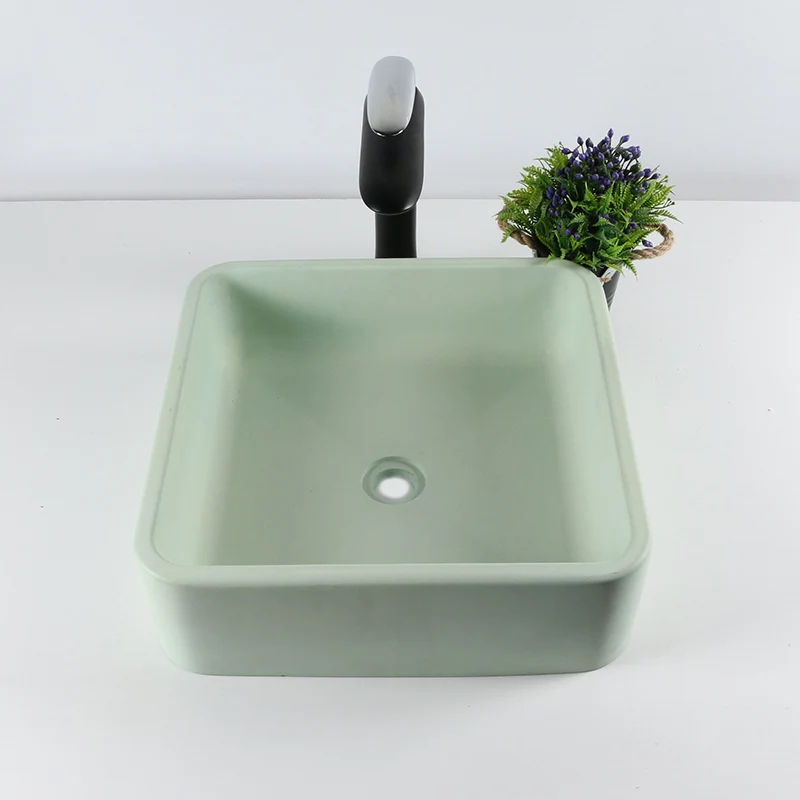 Скандинавский квадратный умывальник для умывальника дома ванной комнаты