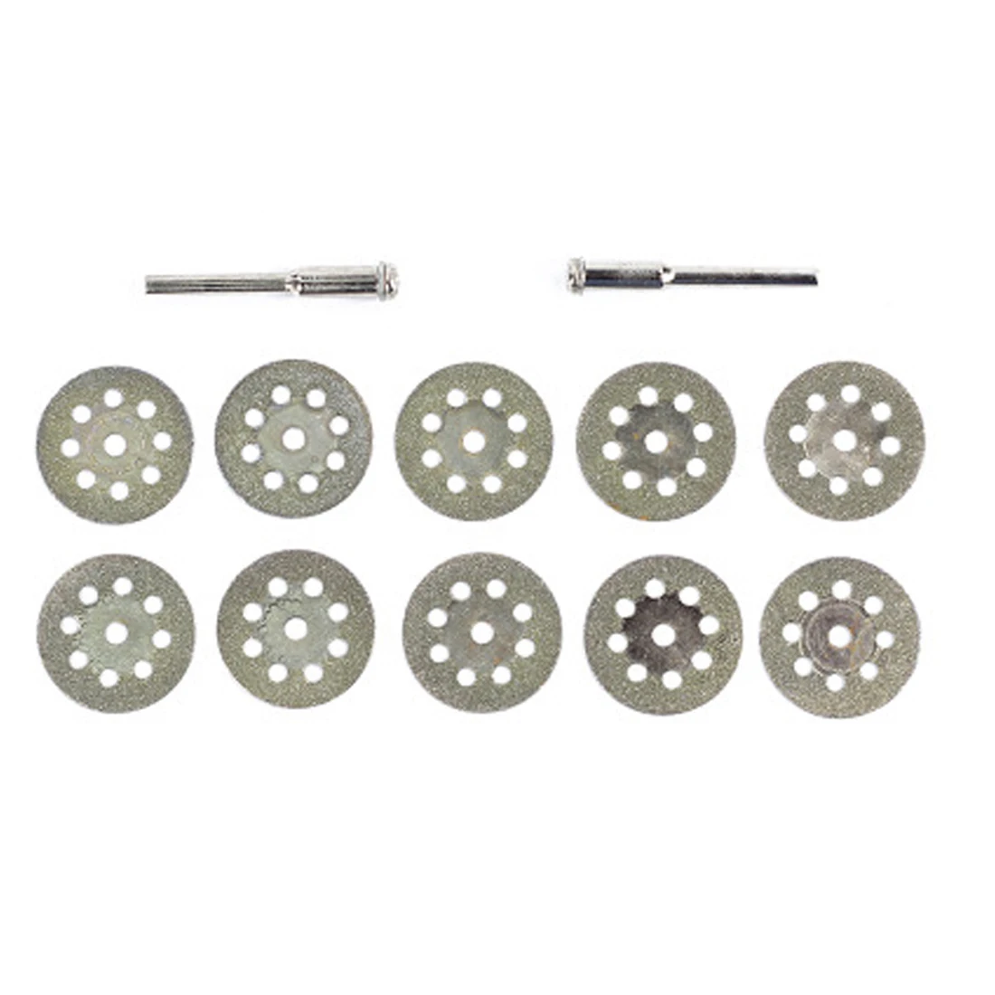 

10pc+3.0mm Diamond Discs Mandrel Dremel Grinding Wheel Saw Circular Cutting Disc Dremel Rotary Tool Accessories Diamond