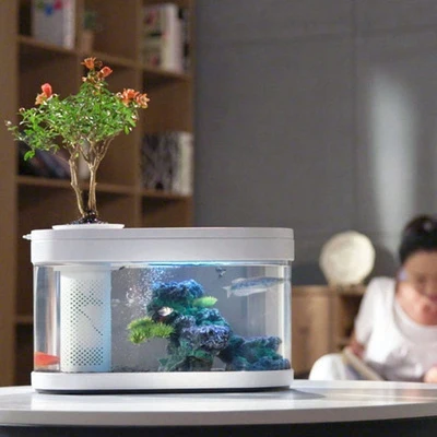 Аква-ферма/ Аквариум для рыбок/ Умный Descriptive Geometry C180 Smart Fish Tank Pro | Дом и сад