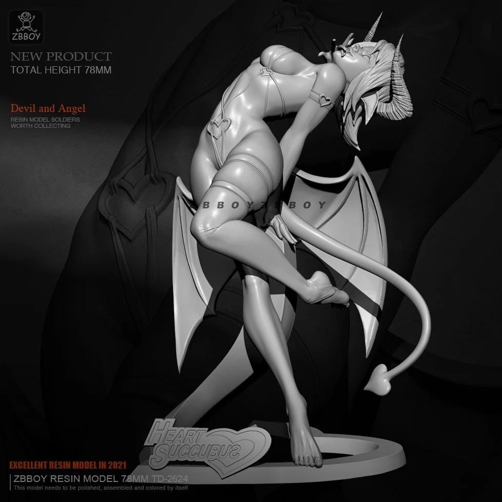 

H75mm 1/24 Resin model kits figure colorless and self-assembled TD-2624