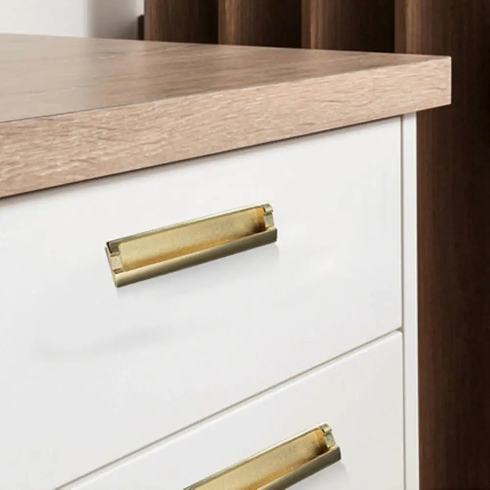 Золотая дверная ручка для шкафа роскошный гардероб обуви современный