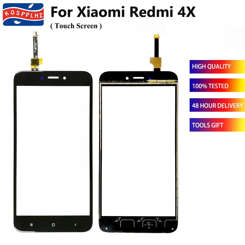 Сенсорное стекло 5 0 дюйма для Xiaomi Redmi 4X сенсорный экран дигитайзер панель датчик