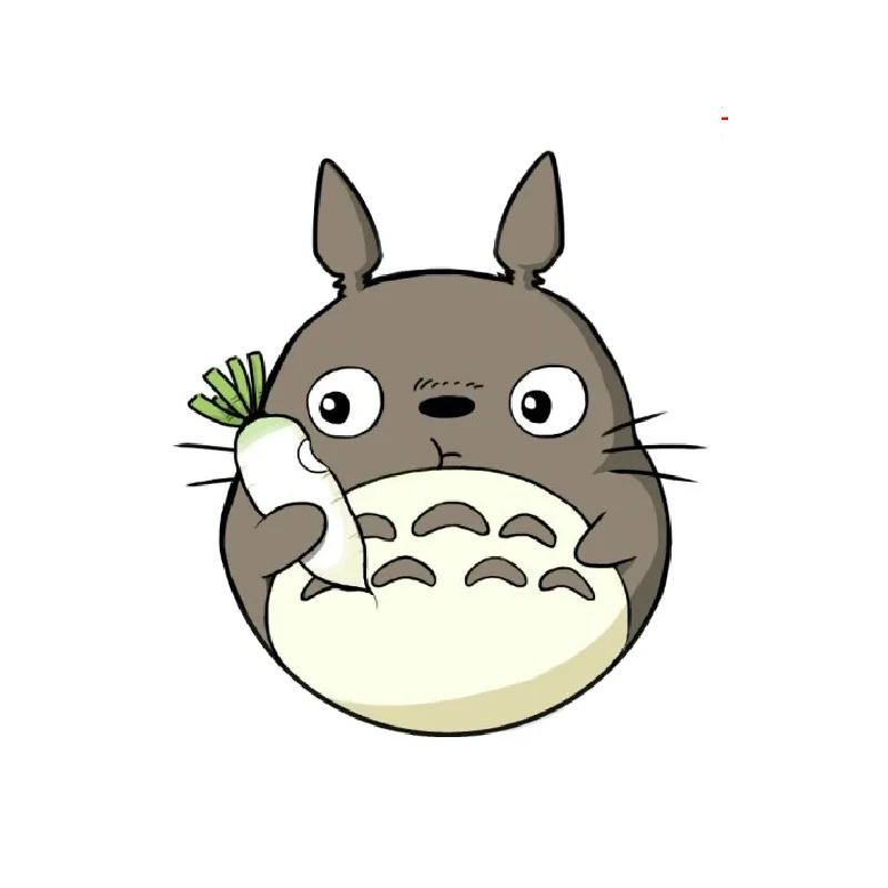 Лидер продаж 20 шт./лот высококачественное акриловое Аниме Тоторо с плоской