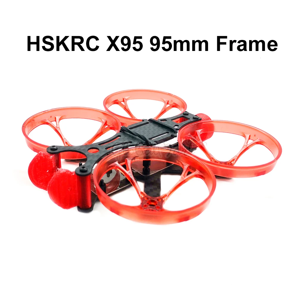 Квадрокоптер HSKRC 79 # X95 95 мм 2 дюйма Микро Мини FPV RC карбоновое волокно рама комплект