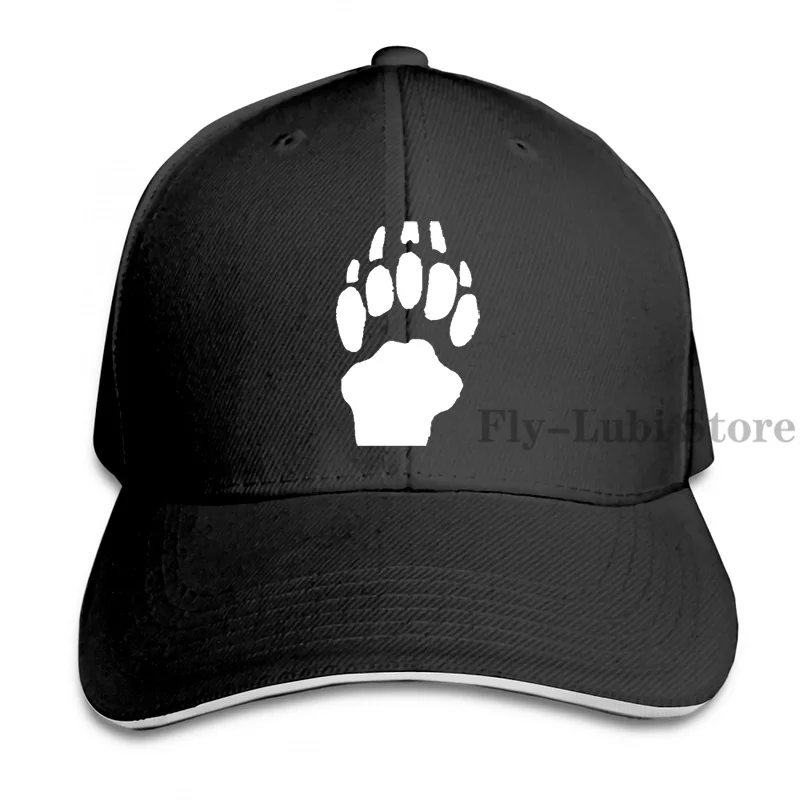 Бейсболка для мужчин и женщин модная Регулируемая Кепка с принтом лапы