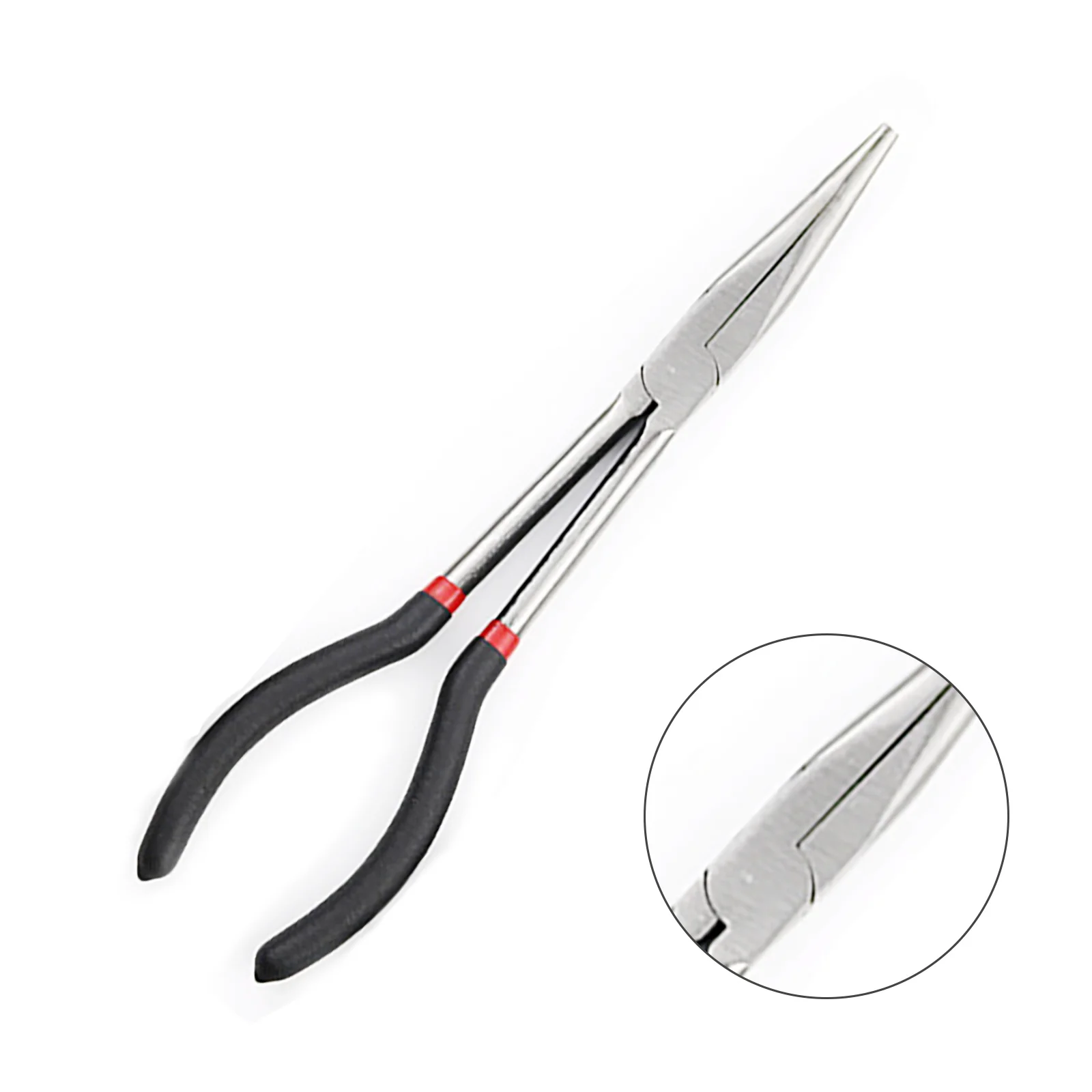 

11 inch super long pointed beak duckbill pliers 25 degree tool hand tool