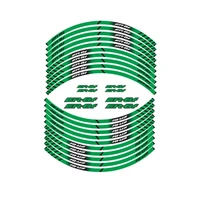 motorcycle stickers inner wheel reflective decoration rim stripes decals for kawasaki er 6f er 6f a kit of 10 stripes sticker