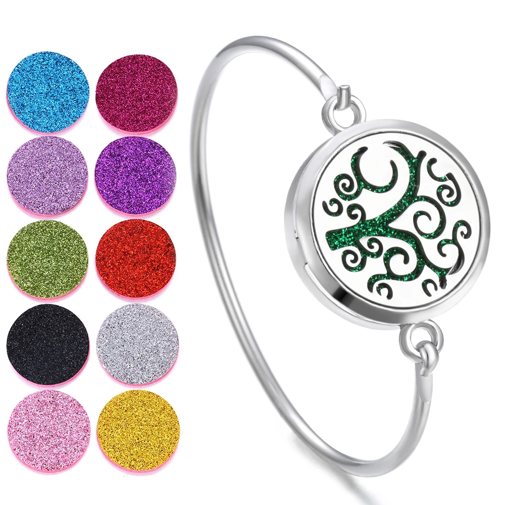 Новый парфюмерный браслет ювелирные изделия для ароматерапии диффузор эфирных