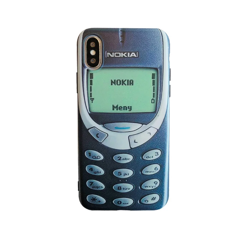 Забавный ТПУ чехол для iPhone 6 6s 7 8 Plus Nokia с рисунком мягкая задняя крышка Apple iPhone11 pro