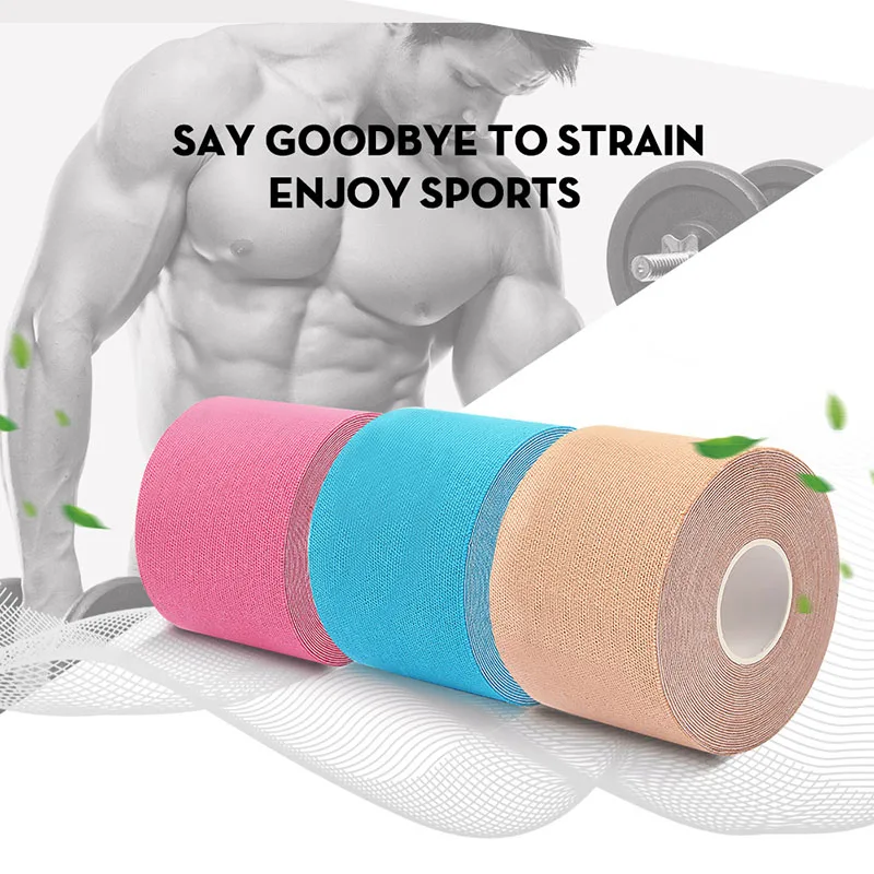 Эластопласт спортивный бандаж медицинская кинезиологическая лента клейкая