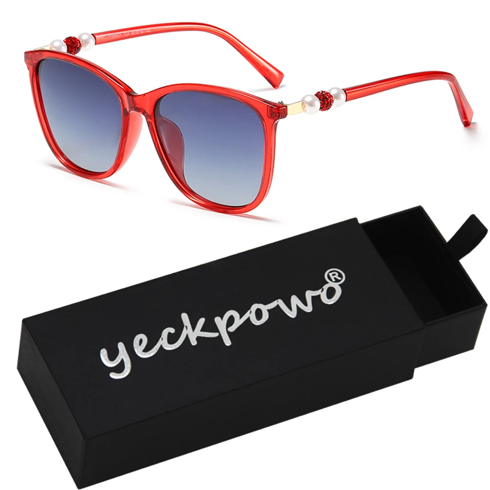 Женские солнцезащитные очки поляризационные UV400 женские 2020 yeckpowo фирменный