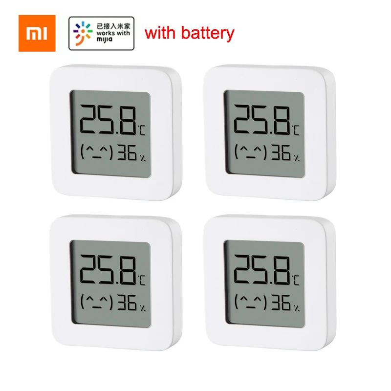 XIAOMI Mijia термометр 2 Bluetooth совместимый беспроводной умный электрический цифровой