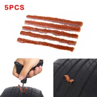 5pcs car motorcycle tyre tubeless seal strip plug tire puncture repair tool kit