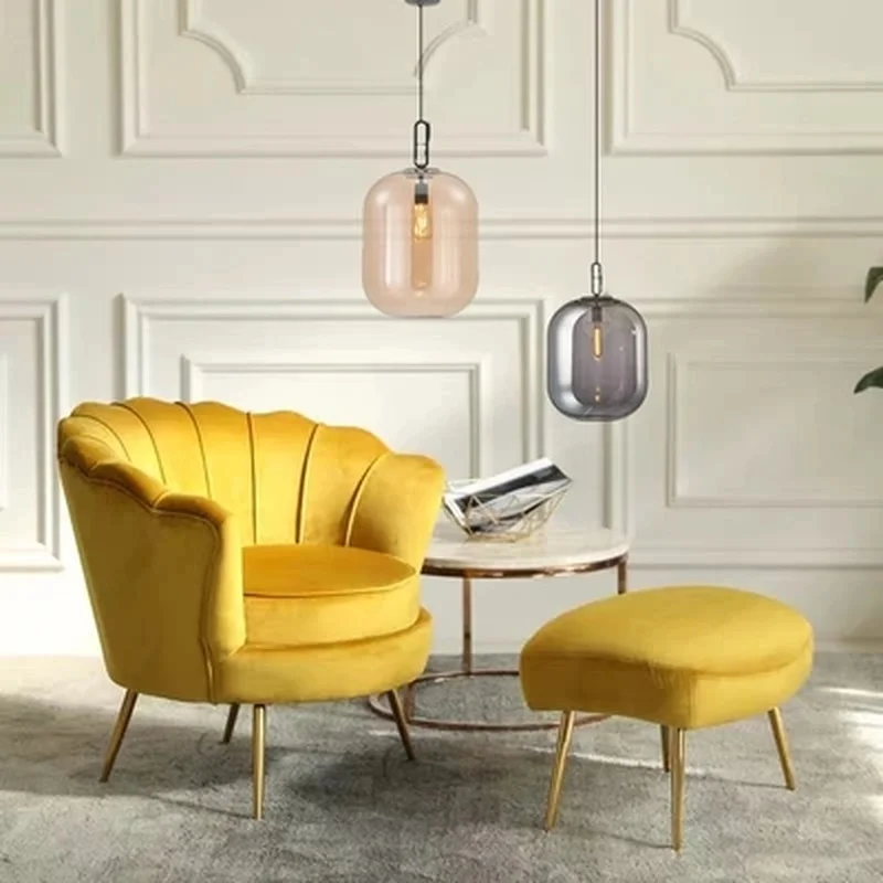 Современная простая стеклянная подвесная люстра с диснером потолочный