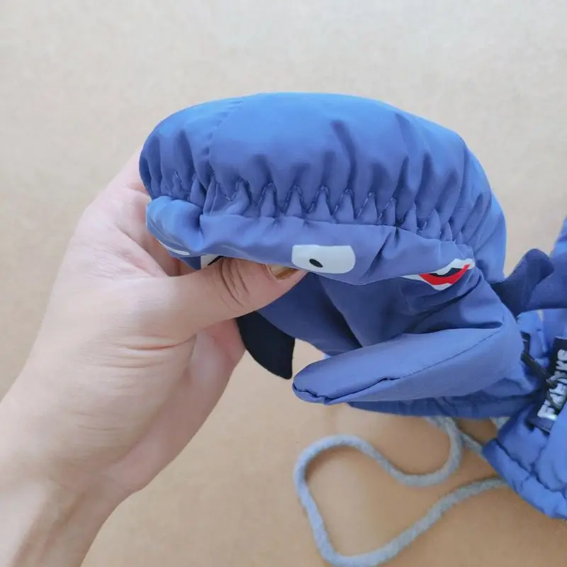 

New Winter Kids Thicken Warm Ski Gloves Cute Cartoon Children Waterproof Windproof Mittens Outdoor Accessories 03KD